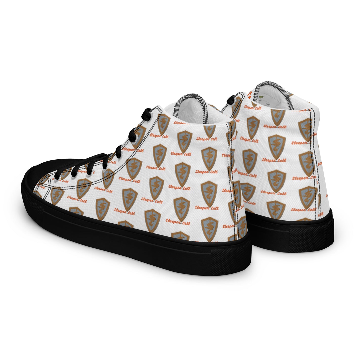 Men’s high top canvas shoes