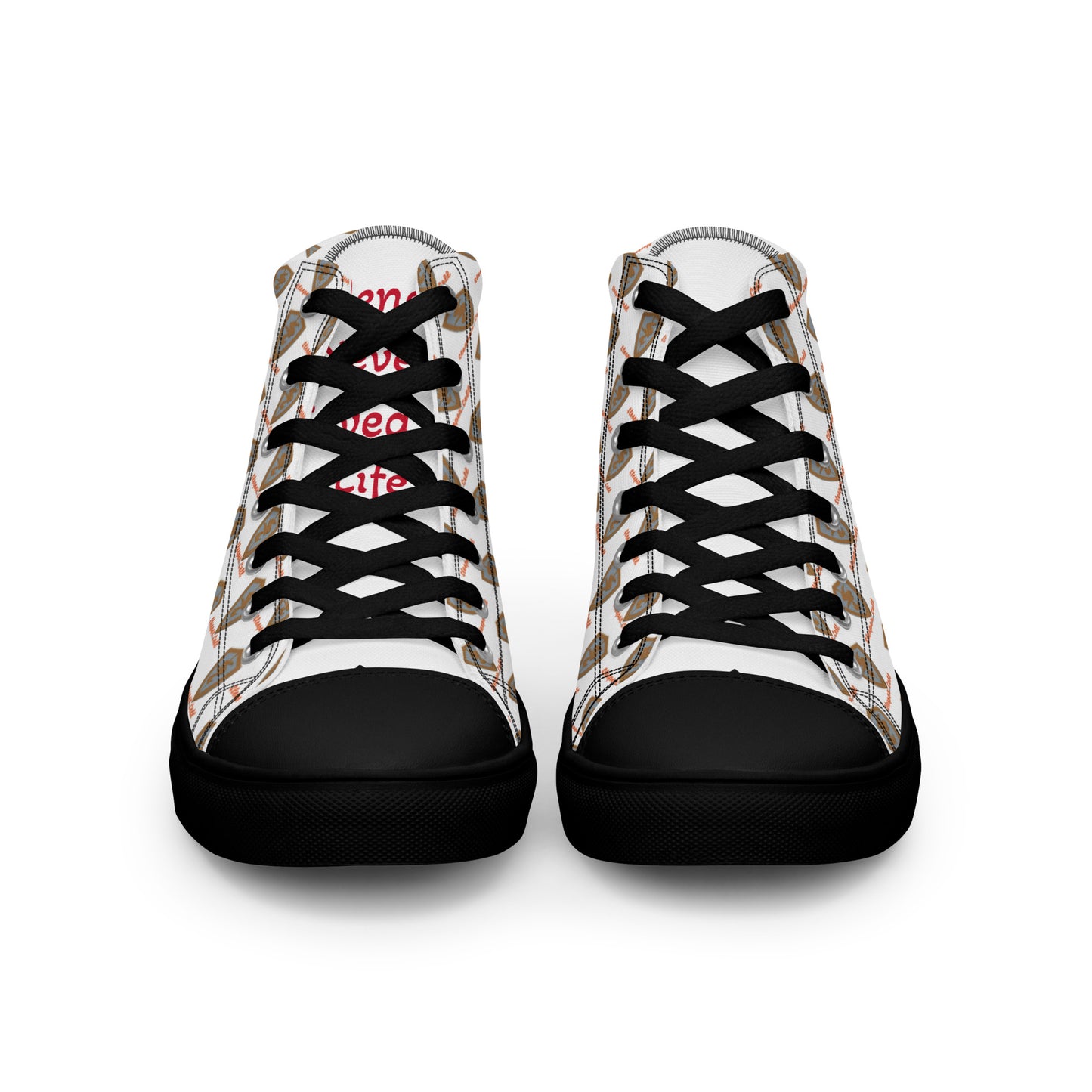 Women’s high top canvas shoes