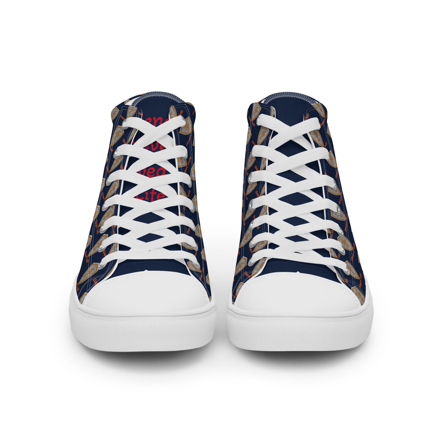 Women’s high top canvas shoes