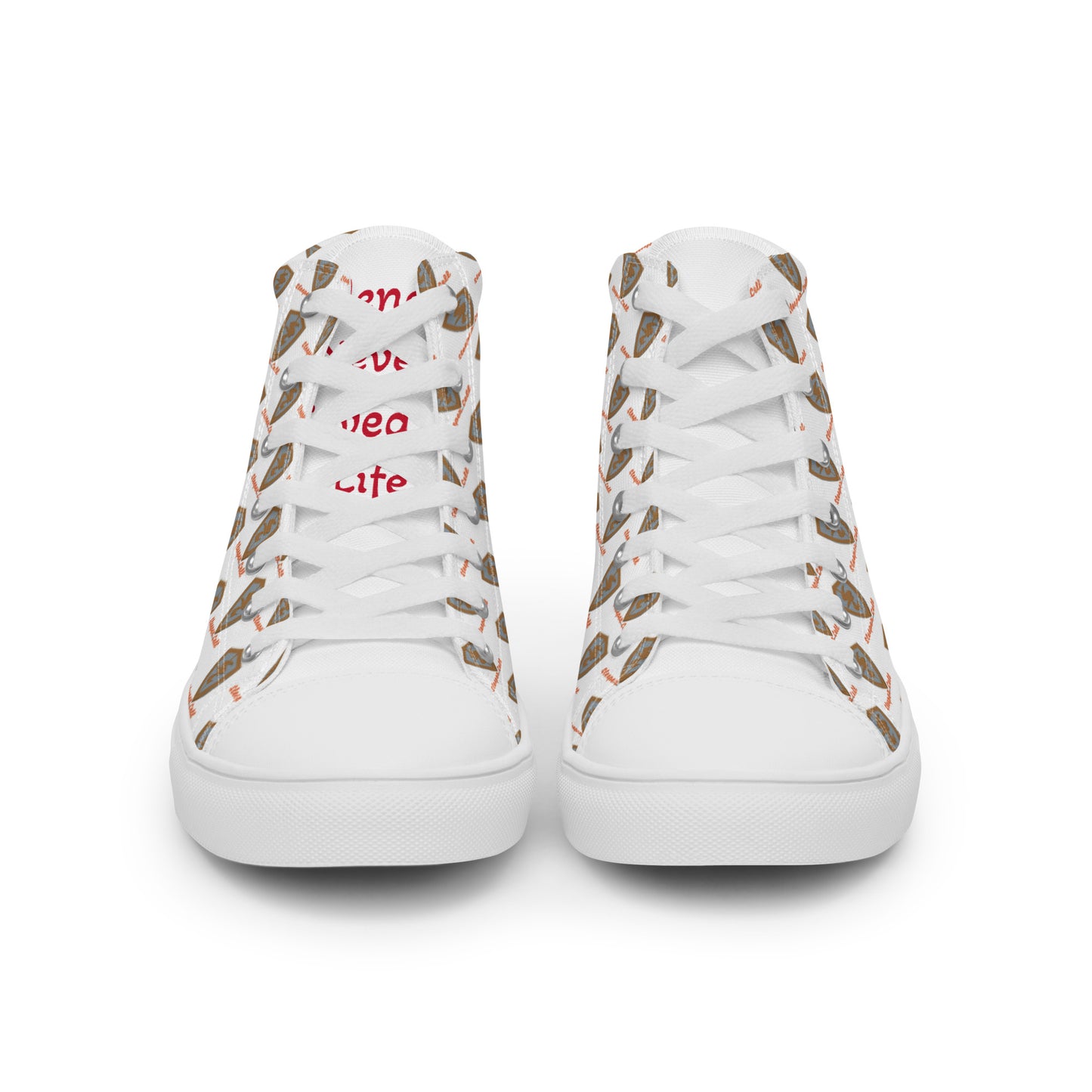 Women’s high top canvas shoes