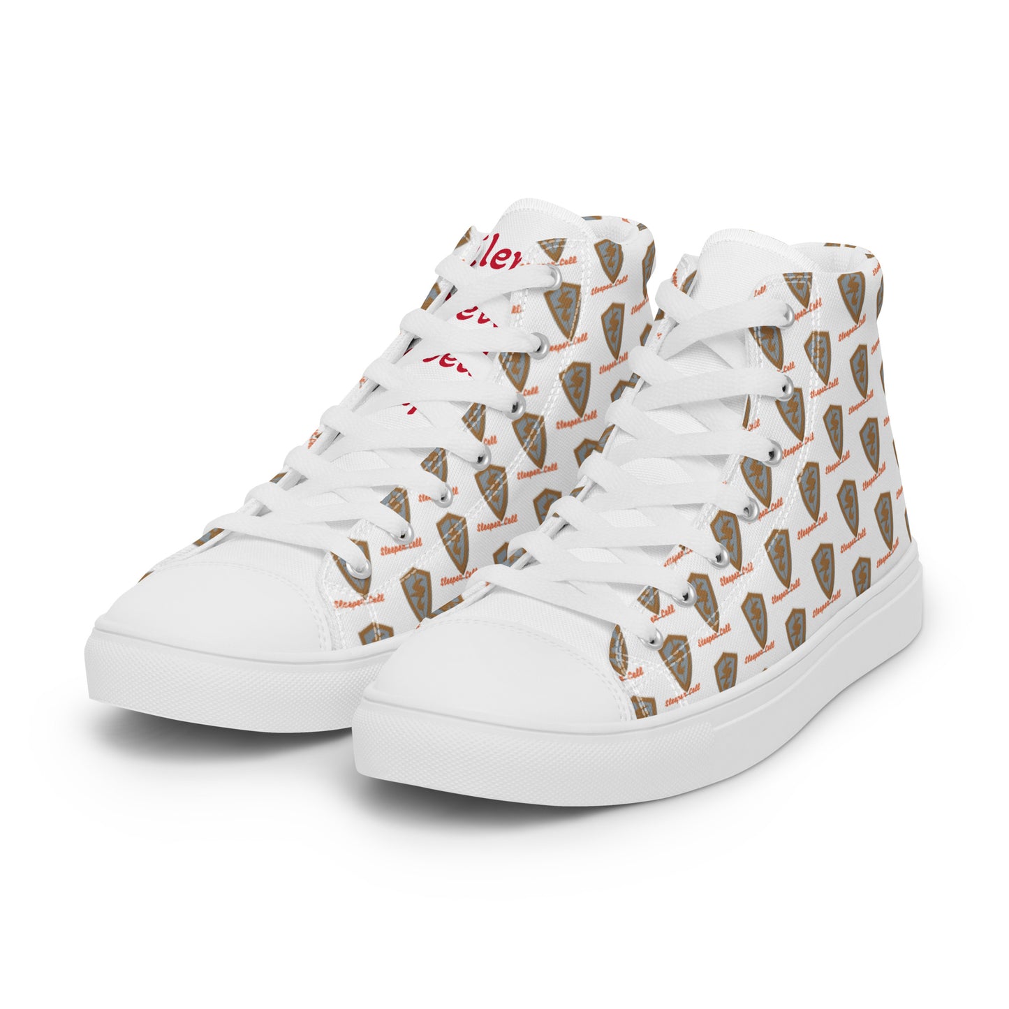 Women’s high top canvas shoes