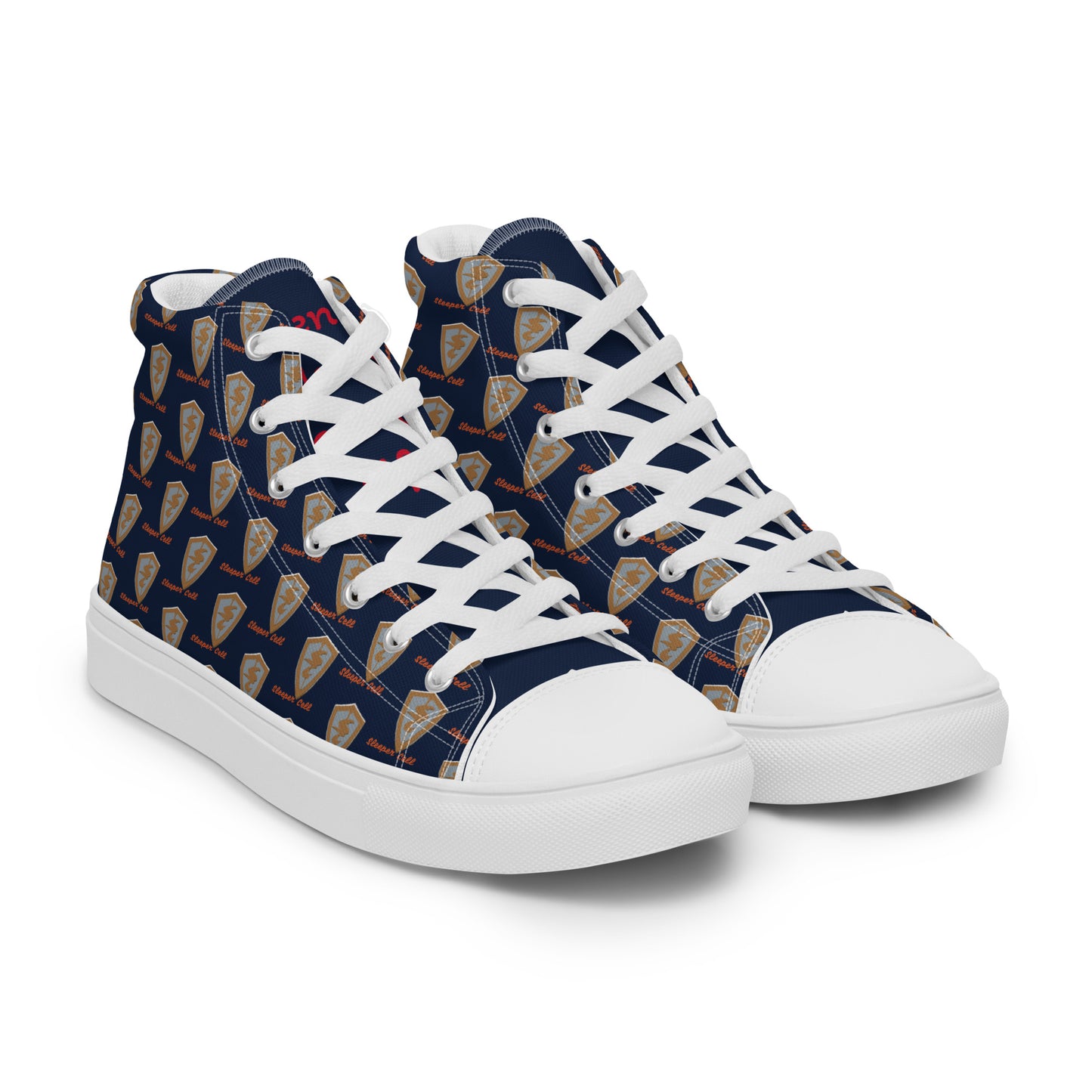 Women’s high top canvas shoes